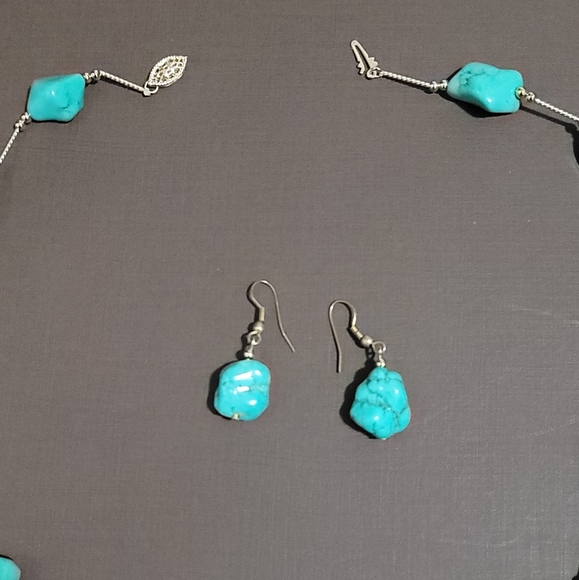 Turquoise gemstone set - Picture 3 of 5